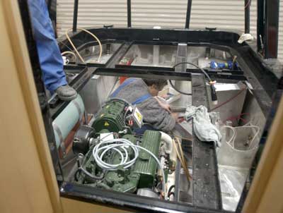 Zinfandel - engine compartment